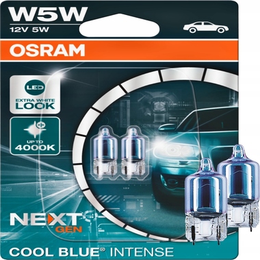 W5W- OSRAM - COOL BLUE INTENSE 2 SZT W KPL